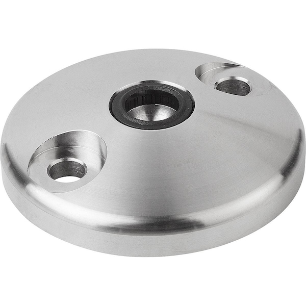 Plate, Form:C Stainless Steel, D=100